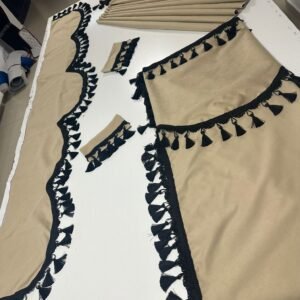 Pack Complet Rideaux rideaux latéraux + frange de pare-brise et rideau couchette