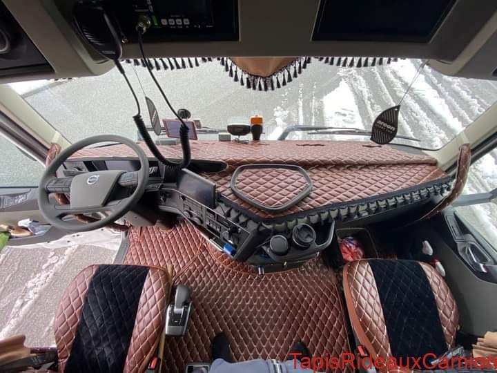 Housses de sieges Volvo Renault T Scania Ford Mercedes Iveco Man DAF Eco cuir – Image 4