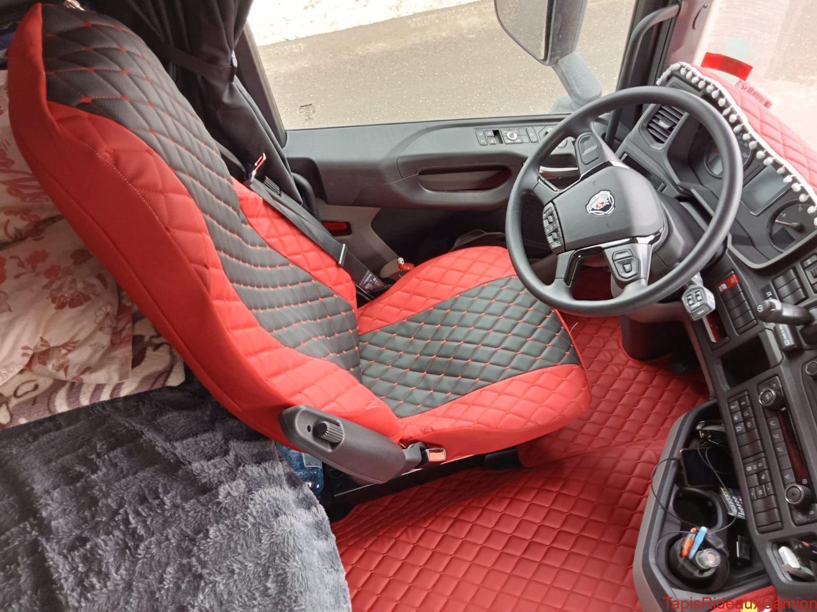 Housse de siège conducteur - MAN SCANIA MERCEDES RENAULT T VOLVO FORD IVECO DAF