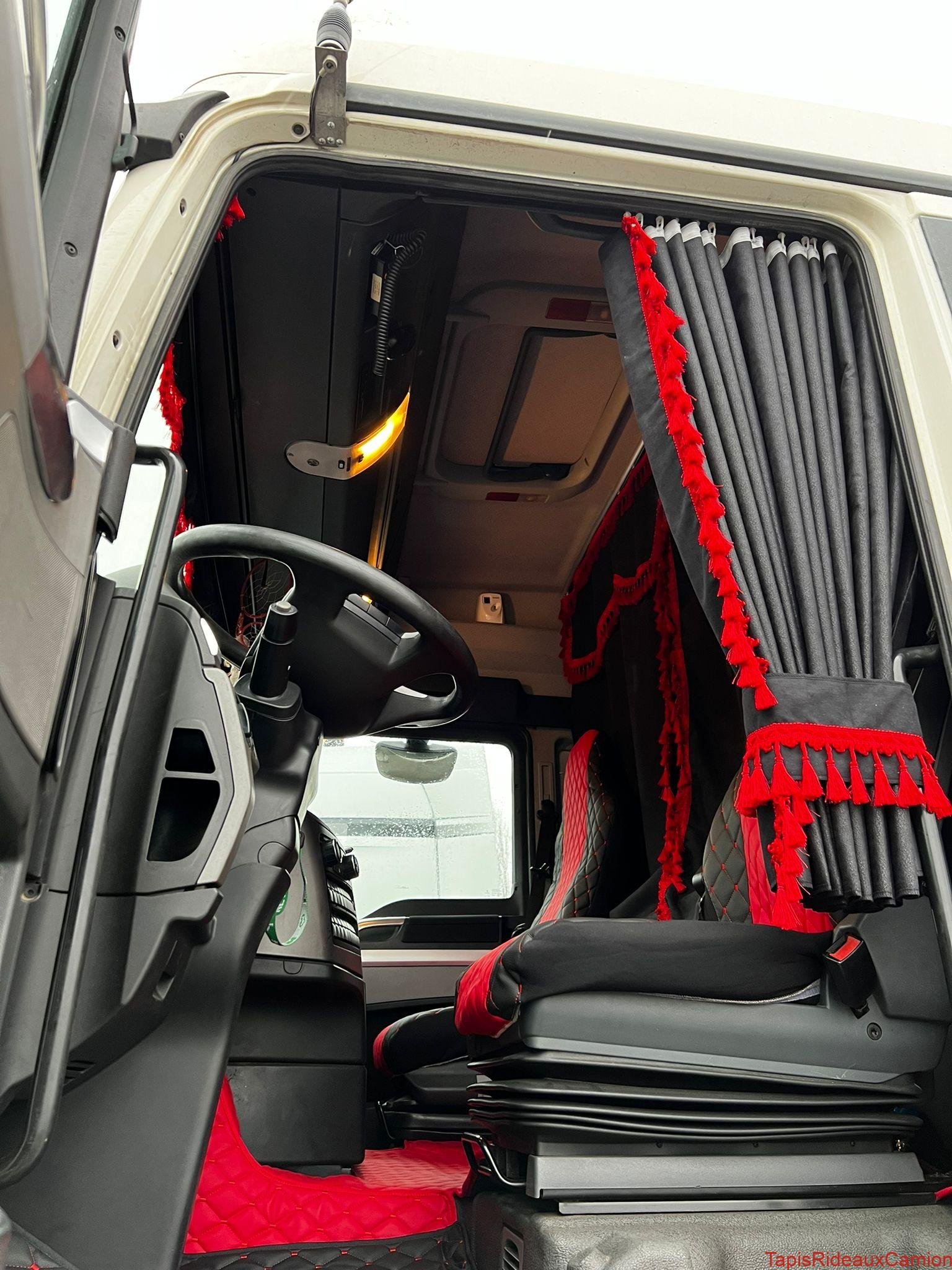 Pack Complet Rideaux rideaux latéraux + frange de pare-brise et rideau couchette – Image 7