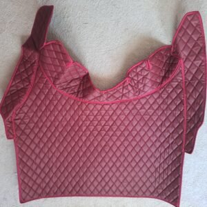 tapis de sol en similicuir bordeaux pour Volvo FH