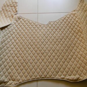 Tapis de sol en similicuir crème pour Renault T plancher haut