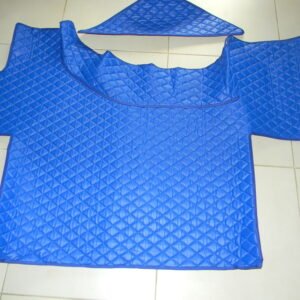 Tapis de sol en similicuir bleu pour Renault T plancher plat